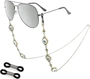 Glasses Chain, Eyeglass Strap For Women Sunglasses, 14K Gold Eyeglasses Chain, Eye Glasses Holders Around Neck